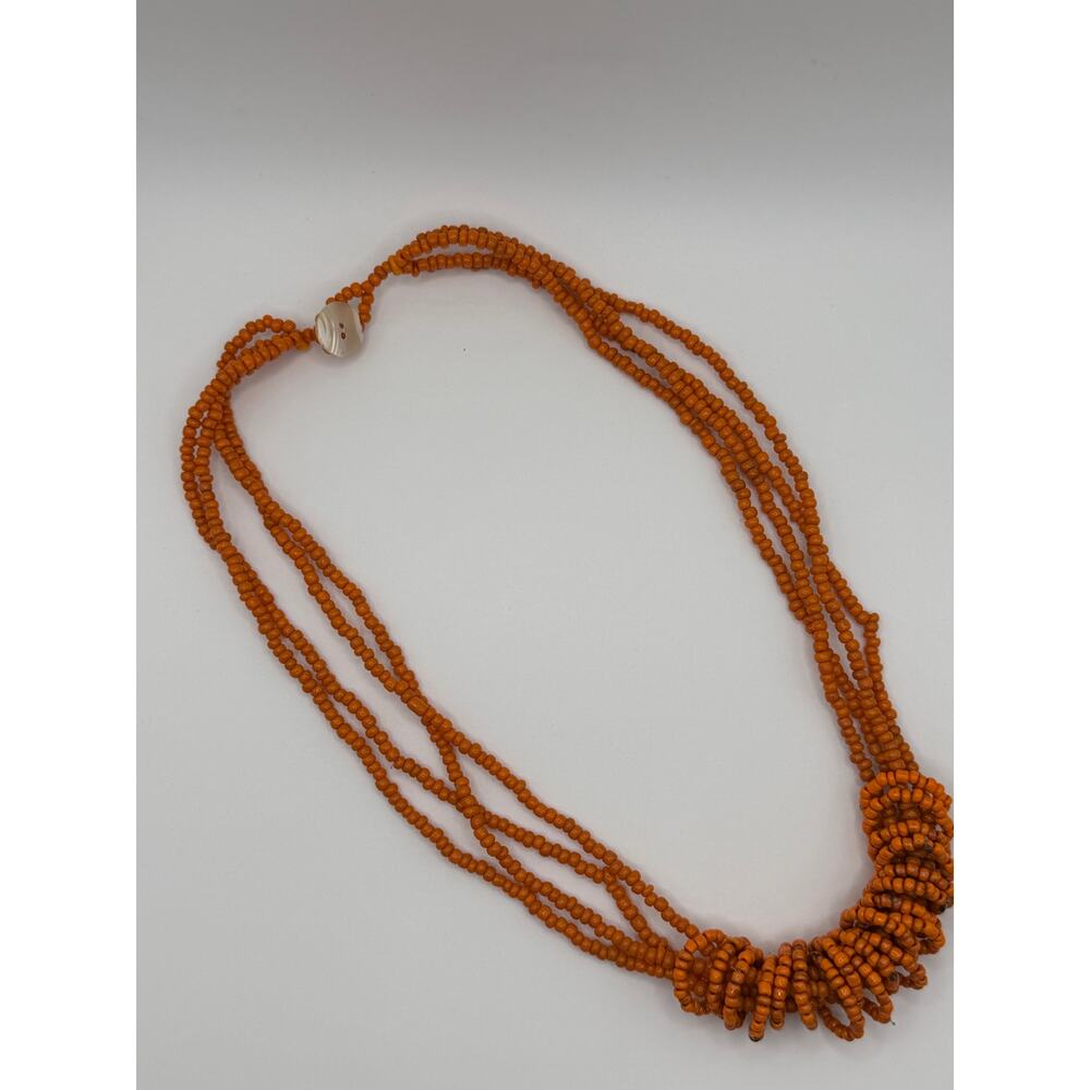 Sunset Boho Beaded Necklace Set - Picture 5 of 5